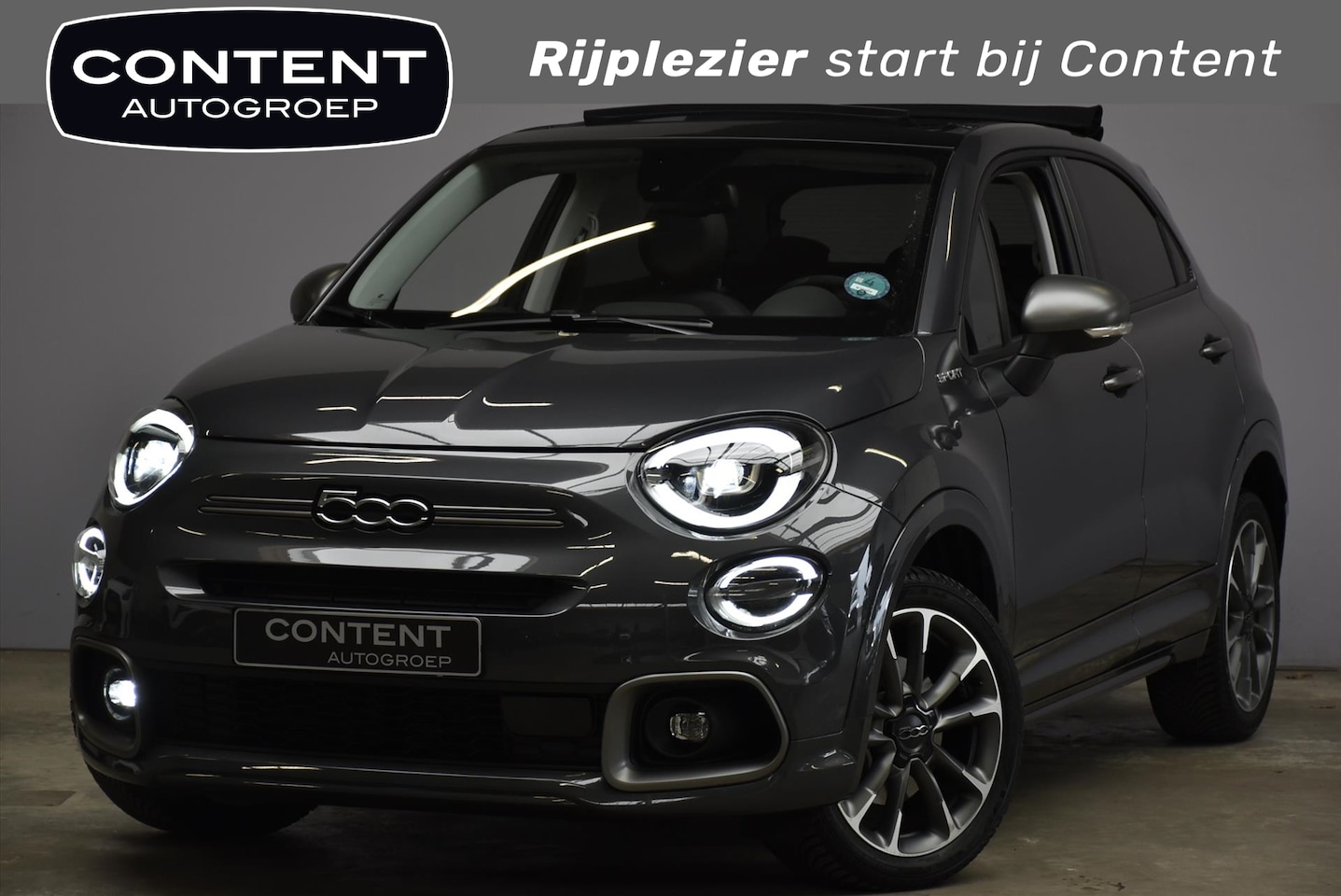 Fiat 500 X - 1.5 Hybrid Sport Cabrio |2024 |15dkm |Uniek! - AutoWereld.nl