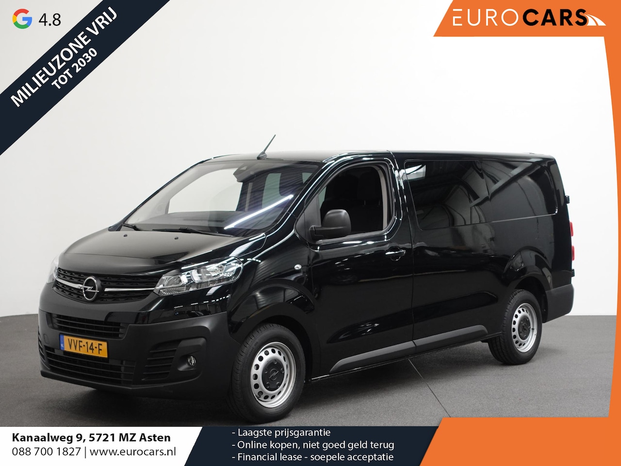 Opel Vivaro - 145pk L3H1 Dubbele Cabine Edition Automaat Airco Navi Cruise Control Parkeersensoren Trekh - AutoWereld.nl