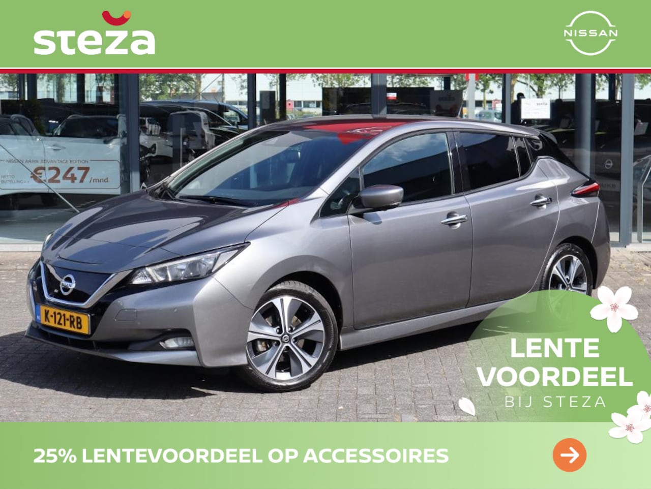 Nissan LEAF - N-Connecta 40 kWh / 1ste eigenaar / Stoelverwarming - AutoWereld.nl