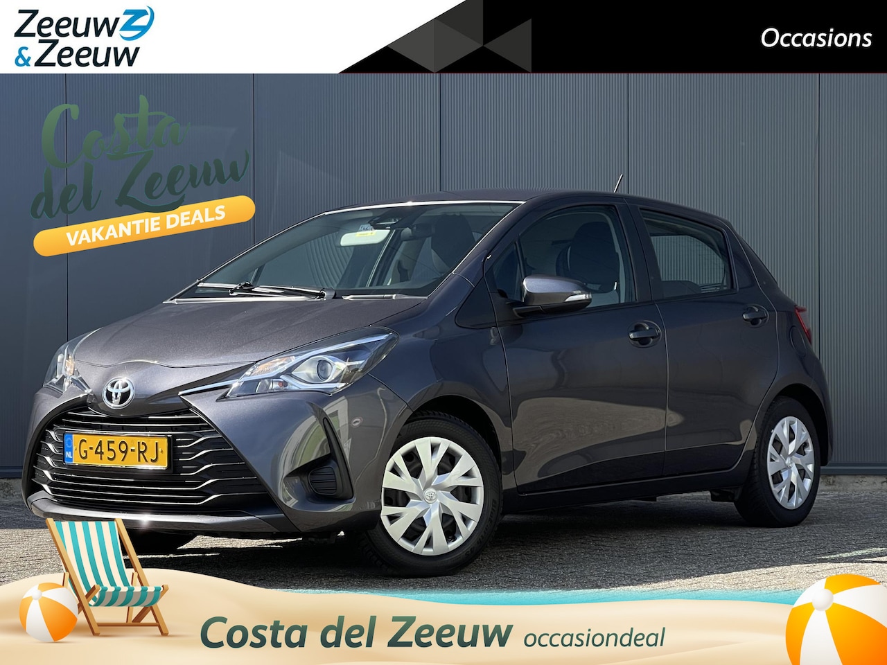 Toyota Yaris - 1.5 VVT-i Active | Radio | Cruise Control | Automaat | Trekhaak | Achteruitrijcamera | Cli - AutoWereld.nl