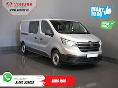 Renault Trafic - 2.0 dCi 130 pk L2 BPM VRIJ DC Dubbel Cabine LED/ 2xSchuifdeur/ Navi/ Carplay/ Camera/ PDC/