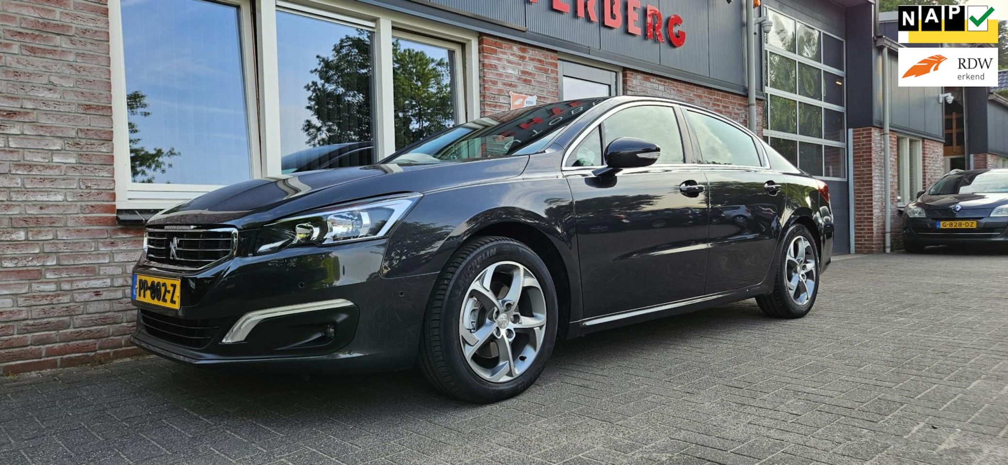Peugeot 508 - 2.0 BlueHDi Blue Lease Executive Trekhaak! NAP! Airco/Clima! Leer! Nette Auto! 150PK! Deal - AutoWereld.nl