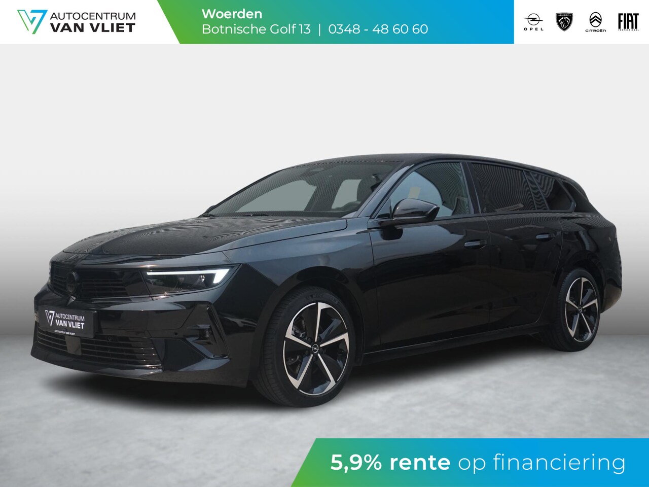 Opel Astra Sports Tourer - 1.2 Turbo Hybrid GS 360° Camera - AutoWereld.nl