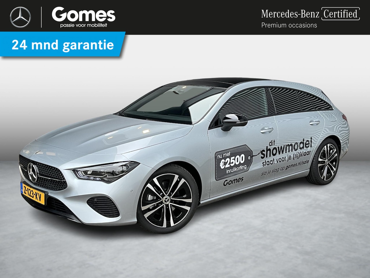 Mercedes-Benz CLA-klasse Shooting Brake - 180 Luxury Line Mercedes-Benz CLA Shooting Brake 180 Luxury Line | Night Pakket | Panorama - AutoWereld.nl