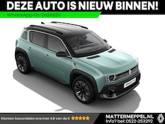 Renault 4 - 4 Comfort Range Iconic 52 kWh | Adaptieve Cruise | Elektrisch Achterklep | Stoel+Stuur ver