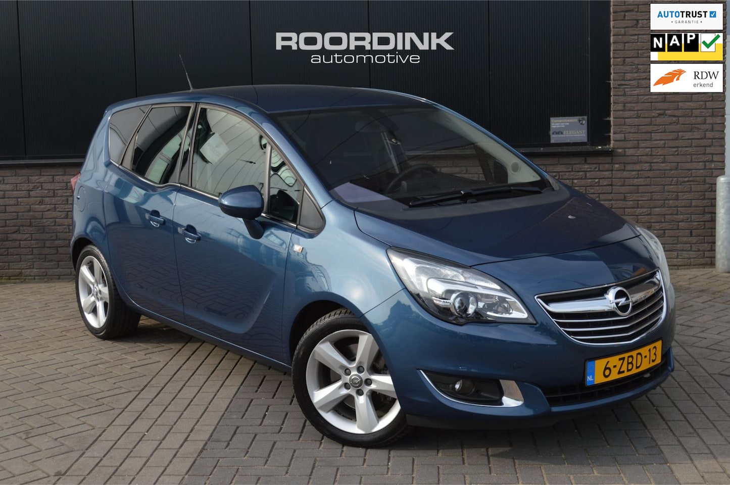 Opel Meriva - Cosmo|Leder|Navi|Clima|Stoelverwarming - AutoWereld.nl