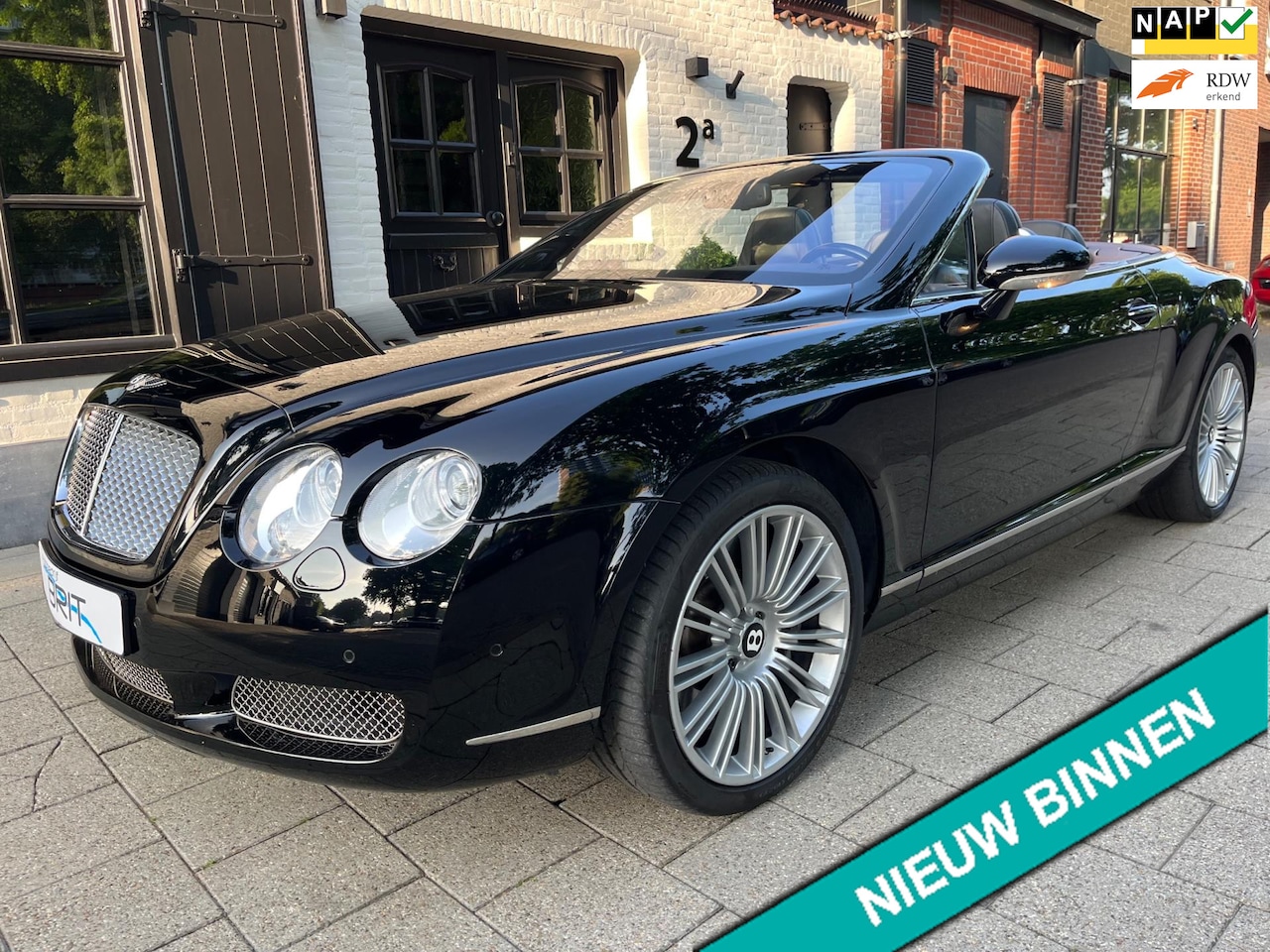 Bentley Continental GTC - 6.0 W12 Nw. Staat, Historie aanwezig - AutoWereld.nl