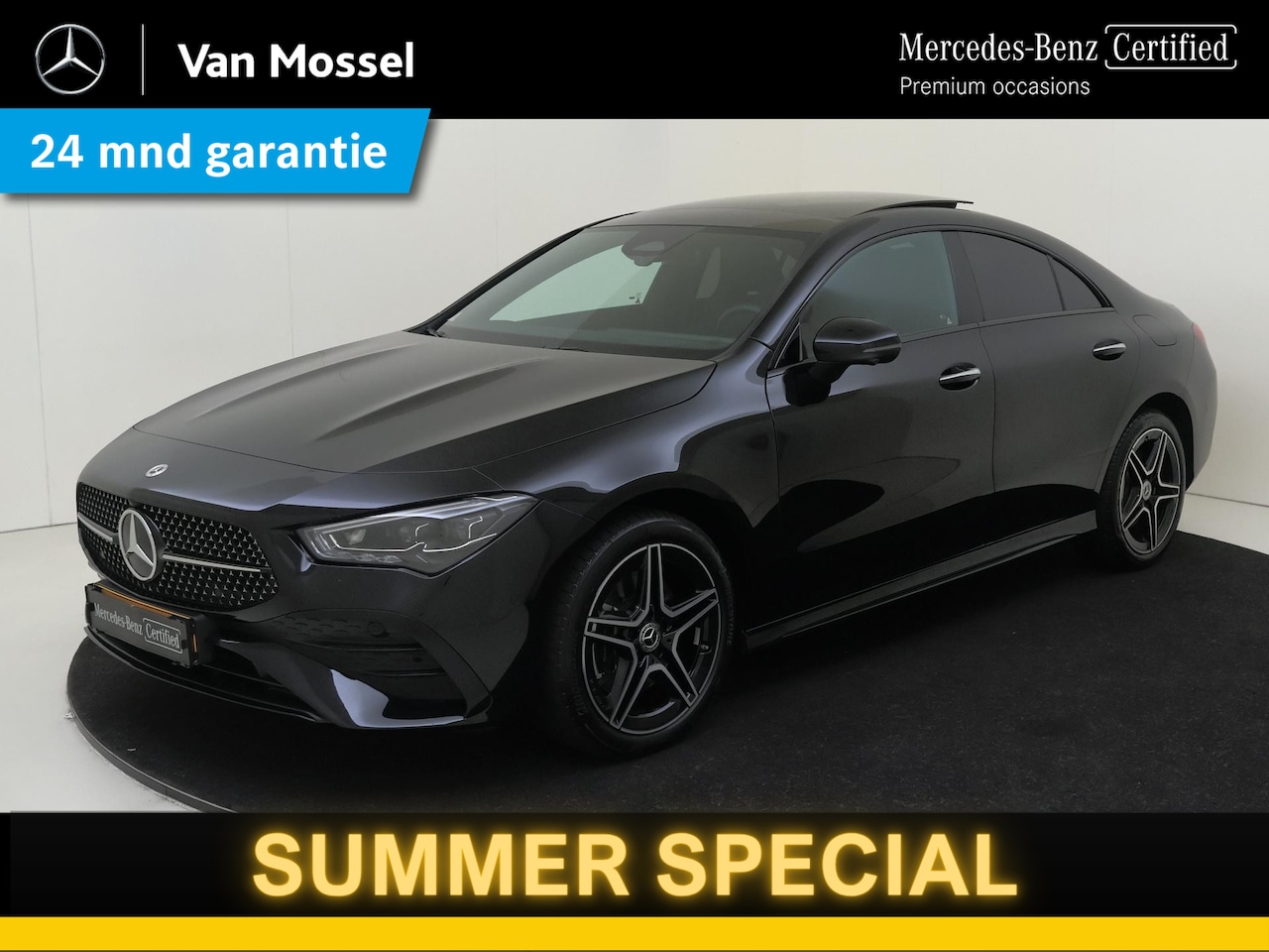 Mercedes-Benz CLA-Klasse - 250 e Star Edition AMG Line Premium Plus / Panorama Dak / Head-Up / Keyless / 360 Camera / - AutoWereld.nl