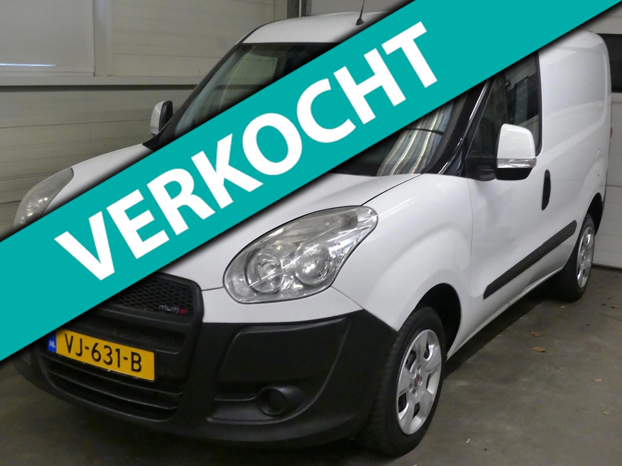 Fiat Doblò Cargo - 1.3 MultiJet SX - Airco - Keurige bestelwagen! - AutoWereld.nl