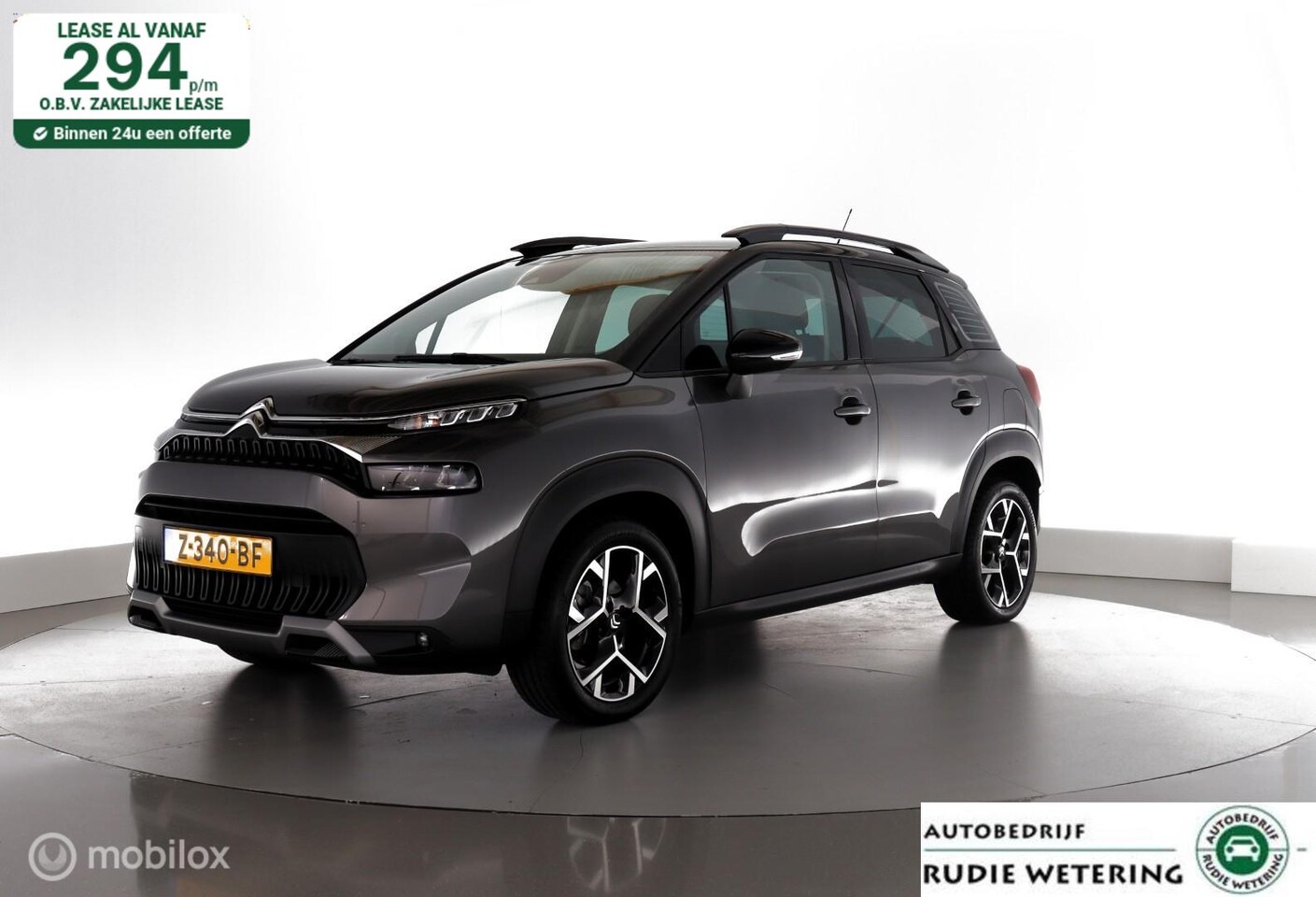 Citroën C3 Aircross - 1.2 110PK Max led|nav|cam|ecc|dab|lmv17 - AutoWereld.nl