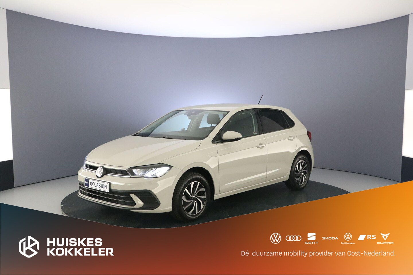 Volkswagen Polo - Life Business 1.0 TSI 95pk Adaptive cruise control, Stoelverwarming, Parkeersensoren, App - AutoWereld.nl