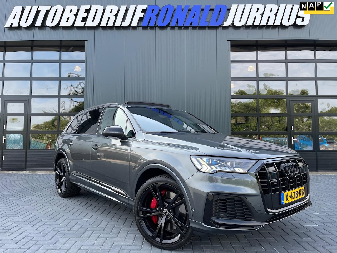Audi Q7 - 60 TFSI e quattro Competition 3xS-line 463PK/NL.Auto/BTW/Panoramadak/Led-Matrix/22Inch/1St - AutoWereld.nl