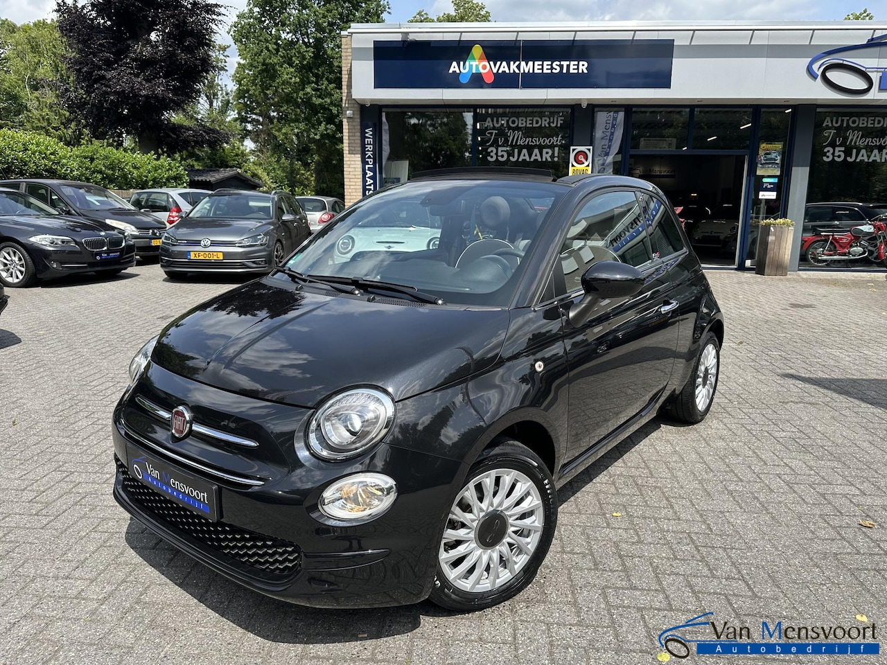 Fiat 500 C - 1.2 Lounge 1eEig|50dKM|Carplay|Cruise - AutoWereld.nl