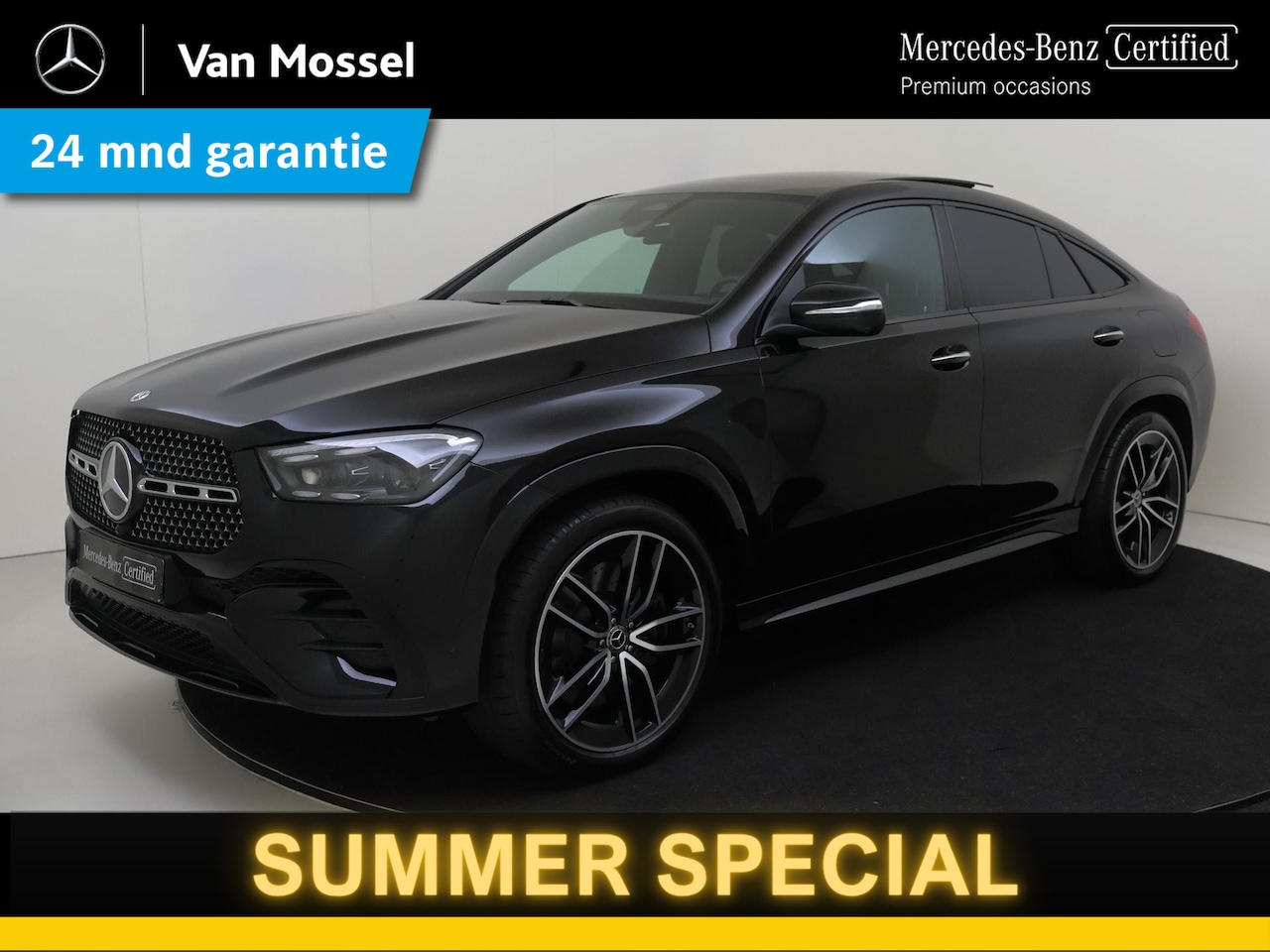 Mercedes-Benz GLE-Klasse Coupé - 400 e 4MATIC AMG Line / Panoramadak/ Burmester/ AIRMATIC/ El. Trekhaak/ Memory - AutoWereld.nl