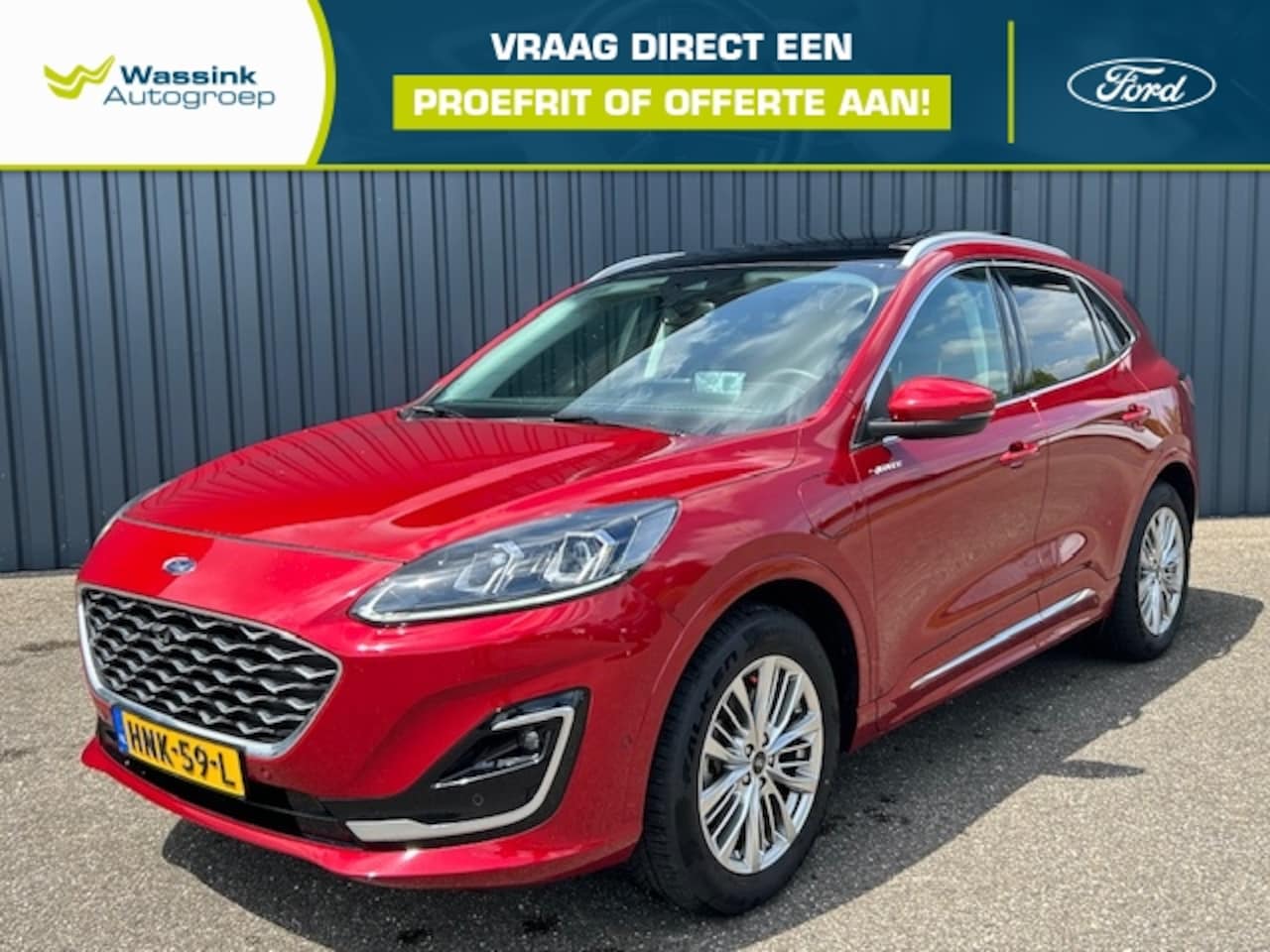 Ford Kuga - Vignale PHEV 225pk | Panoramadak | Leder | B & O Audio I Elektrische Stoelverstelling Memo - AutoWereld.nl