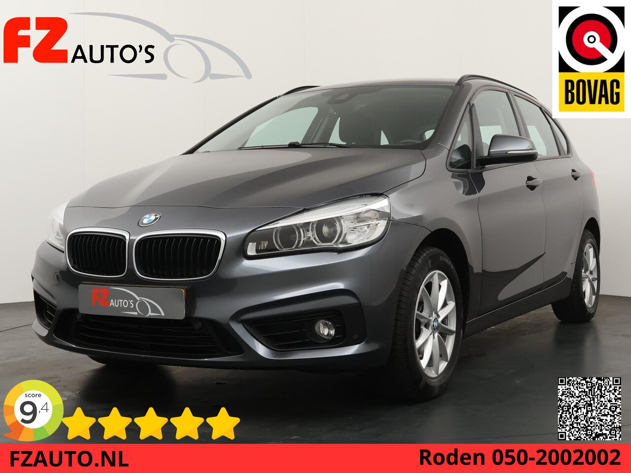 BMW 2-serie Active Tourer - 218i High Executive | Trekhaak | Airco | Navigatie | Cruise controle | - AutoWereld.nl