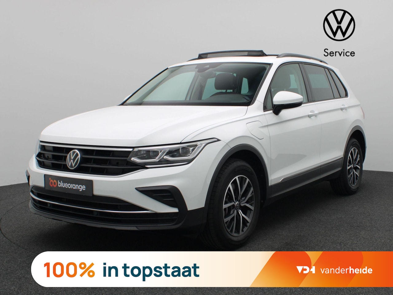 Volkswagen Tiguan - 1.4 TSI Life Business eHybrid 245PK DSG Full led, trekhaak, adaptive cruise, stuur-stoelve - AutoWereld.nl