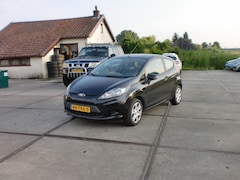 Ford Fiesta - 1.25 ZWART KM139 BJ2012 AIRCO DITRIBUTIE VV 73KM