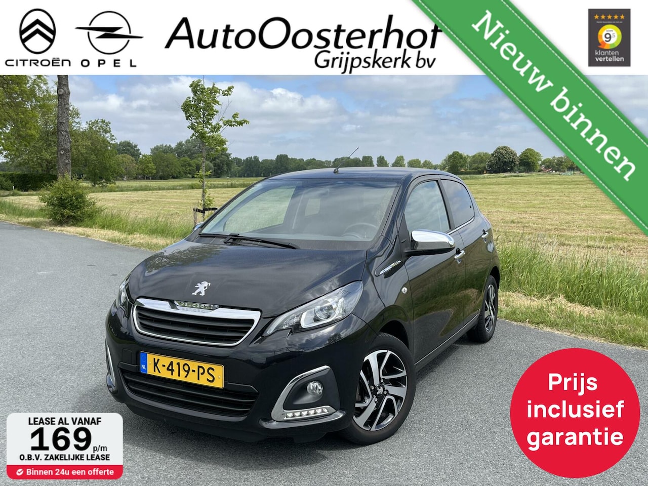 Peugeot 108 - 5drs Allure LUXE All-in Prijs - AutoWereld.nl