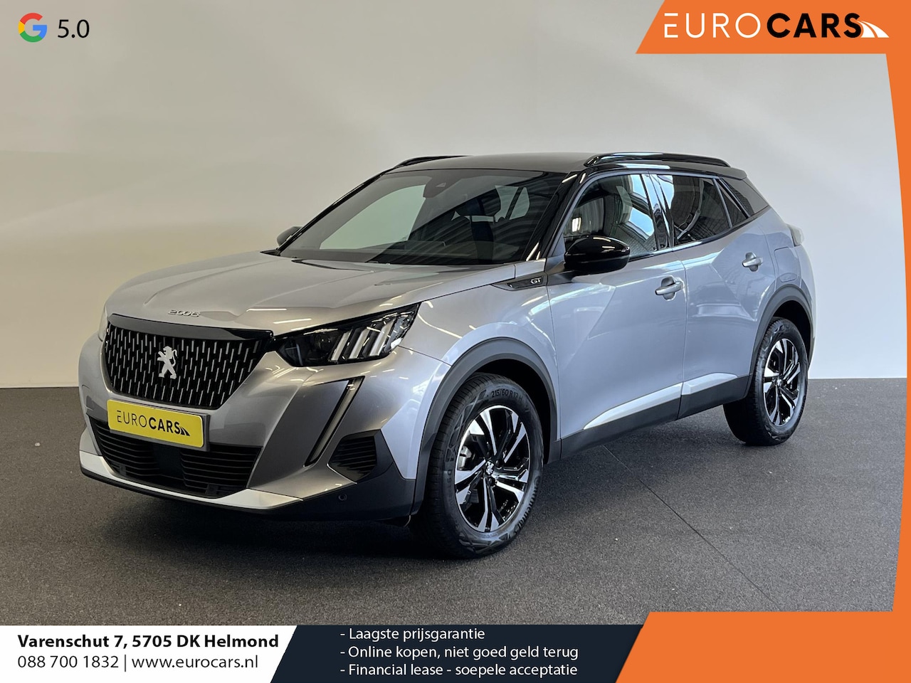 Peugeot 2008 - 1.2 PureTech 130 GT Cimate control Cruise control LED Achteruitrij camera Navigatie Parkee - AutoWereld.nl