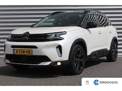 Citroën C5 Aircross - 1.2 HYBRID 136PK Ë-SERIES AUTOMAAT / NAVI / LEDER / CLIMA / LED / PDC / 19" LMV / ALCANTAR