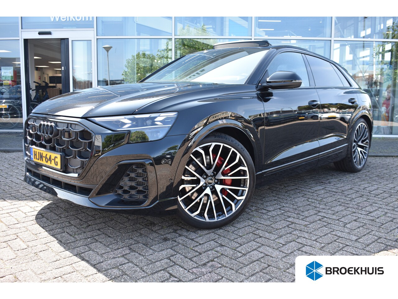 Audi Q8 - 60 TFSIe 490PK Quattro Pro Line S Competition | PANORAMADAK | TREKHAAK | LEDER - AutoWereld.nl