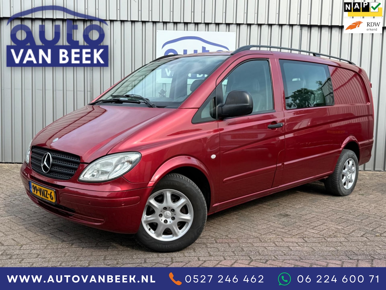 Mercedes-Benz Vito - 120 CDI 320 Lang HD|Sensoren|Cruise|5p|Trekhaak - AutoWereld.nl