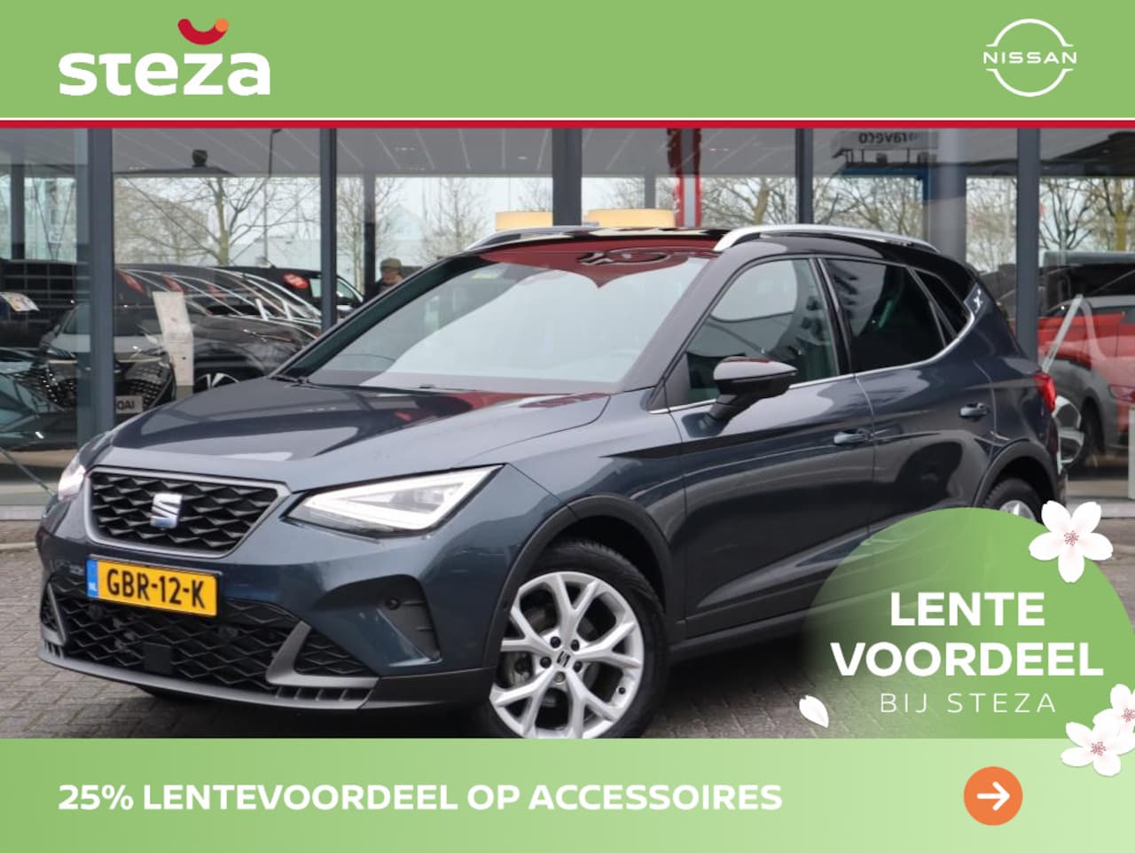 Seat Arona - 1.0 TSI 110PK FR Intense / Camera / Apple Carplay - AutoWereld.nl