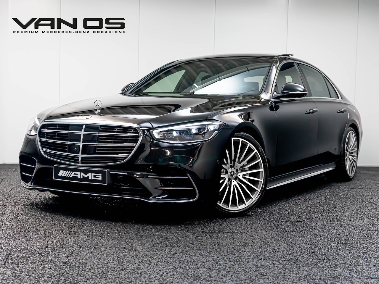 Mercedes-Benz S-klasse - S 450d 4MATIC Lang AMG Line | DRIVE PILOT | Compleet - AutoWereld.nl