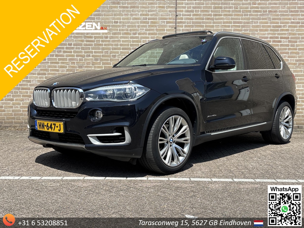 BMW X5 - xDrive40e High Executive | NAPPA Leder | Pano | Climate | Cruise | Navi | Camera | Stoelve - AutoWereld.nl