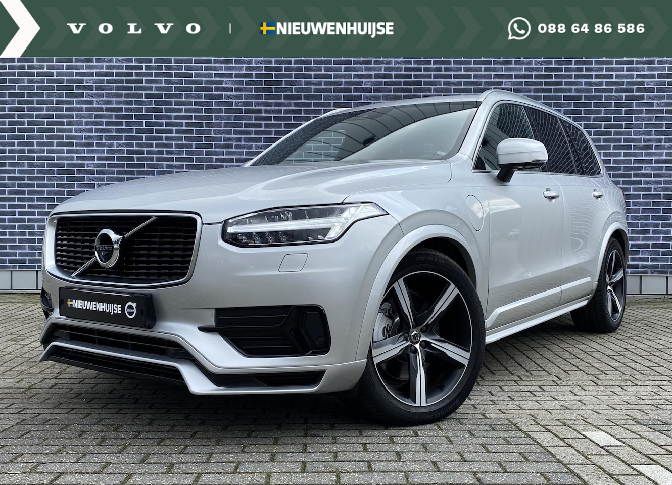 Volvo XC90 - T8 Twin Engine AWD R-Design | Luchtvering | Head-up display | 360 Camera | Adaptive Cruise - AutoWereld.nl