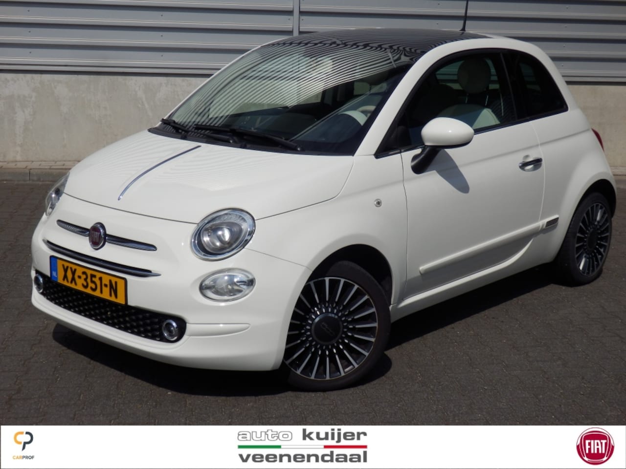 Fiat 500 - 1.2 Lounge I Automaat I 4 cilinder I Airco I Mistl. voor I Pan. - AutoWereld.nl