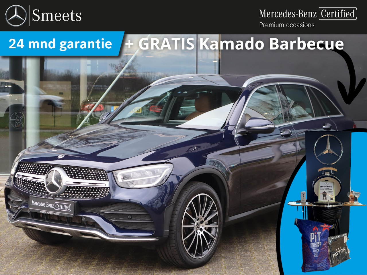 Mercedes-Benz GLC-klasse - 300e 4MATIC Premium | Memory Seats | Navigatie | Camera | LED | Multispaak | Automaat - AutoWereld.nl