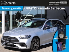 Mercedes-Benz C-klasse Estate - 300 e AMG Line | Panoramadak | Navigatie | 360 camera | HUD | Trekhaak | Panoramadak | Mem