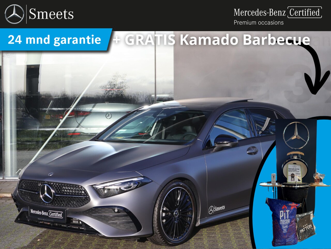 Mercedes-Benz A-klasse - 180 Star Edition AMG Line Premium Plus | Panoramadak | HUD | Burmester | 360 Camera | MATG - AutoWereld.nl