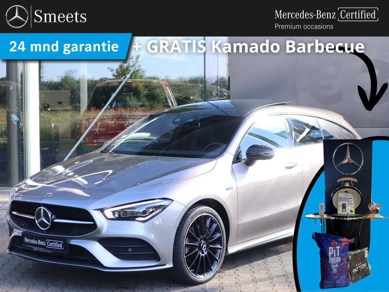 Mercedes-Benz CLA-klasse Shooting Brake - 250 e Business Solution AMG Limited 250 e Business Solution AMG Limited - AutoWereld.nl