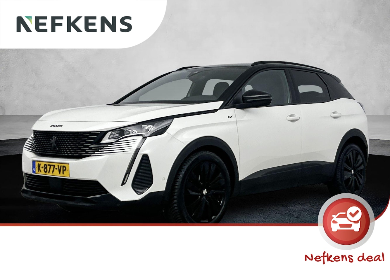 Peugeot 3008 - SUV 1.2 130 pk Automaat GT | Navigatie | Camera | Led | - AutoWereld.nl