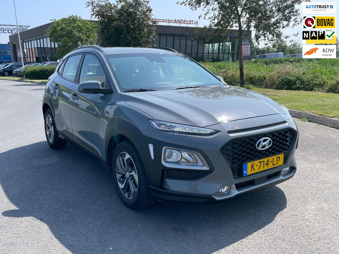 Hyundai Kona - 1.6 GDI HEV Comfort 1.6 GDI HEV Comfort, Aut, 1e eig, Geen import, Nap, Dealer oh, Lage km! - AutoWereld.nl