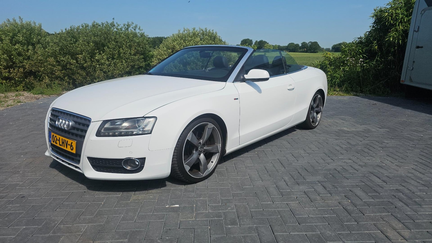 Audi A5 Cabriolet - 2.0 TFSI S-LINE automaat nieuwe APK - AutoWereld.nl
