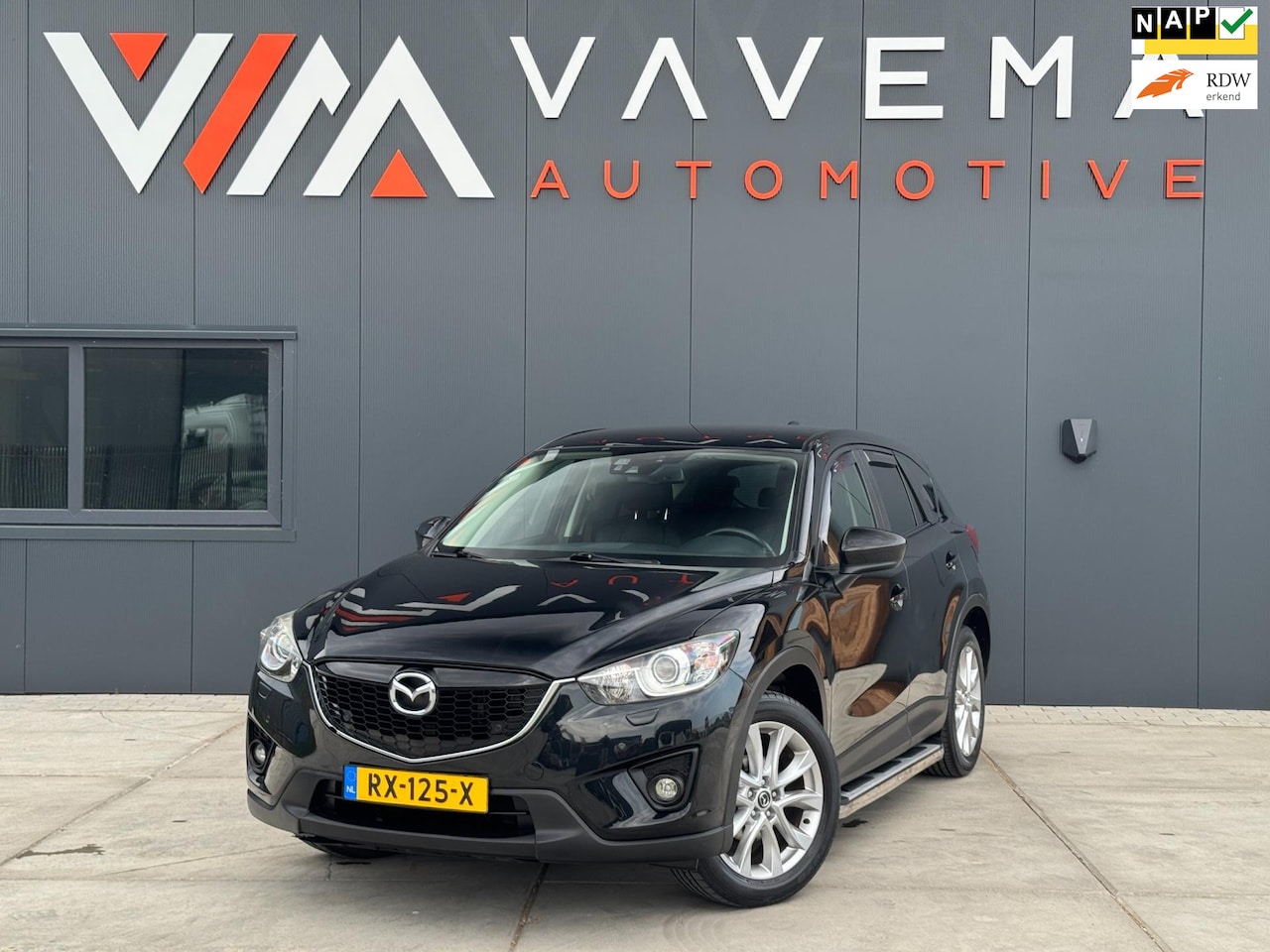 Mazda CX-5 - 2.0 4WD 161pk 2014 Airco Clima Navigatie Trekhaak Camera Stoelverwarming Memorie - AutoWereld.nl