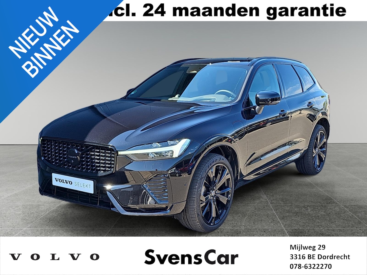 Volvo XC60 - 2.0 T8 Plug-in hybrid AWD Ultra Black Edition | Luchtvering | Trekhaak | Bowers & Wilkins - AutoWereld.nl