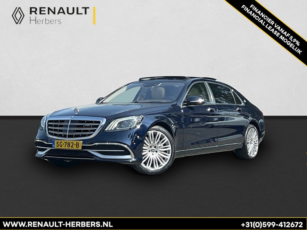 Mercedes-Benz S-klasse - 560 Maybach / PANO / DISTRONIC / BURMESTER - AutoWereld.nl