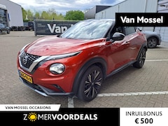 Nissan Juke - 1.0 DIG-T N-Design | NAVIGATIE | CAMERA | TREKHAAK | STOELVERWARMING | ALCANTARA INTERIEUR