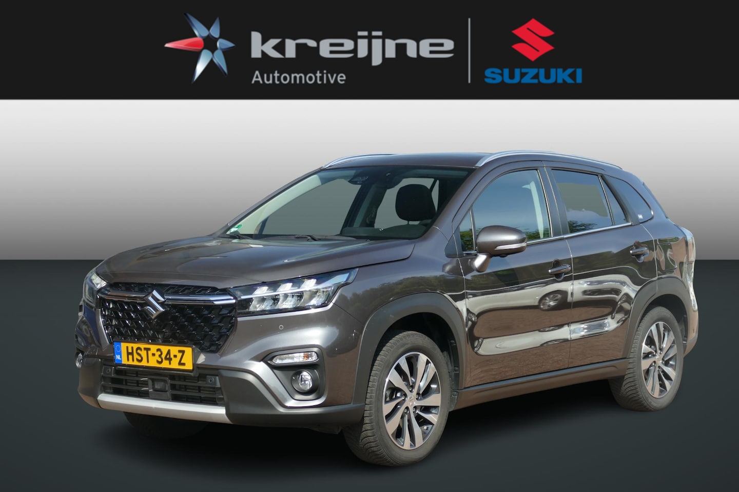 Suzuki S-Cross - 1.4 Boosterjet AllGrip Style Smart Hybrid | AFNEEMBARE TREKHAAK | ALL SEASON | 360* CAMERA - AutoWereld.nl
