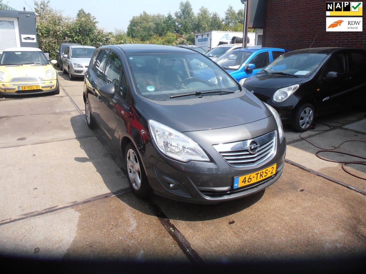 Opel Meriva - 1.4 Turbo Cosmo airco elek pak nap apk - AutoWereld.nl