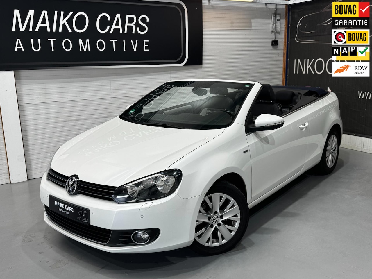 Volkswagen Golf Cabriolet - 1.4 TSI Navi Weinig KM's 85515 - AutoWereld.nl