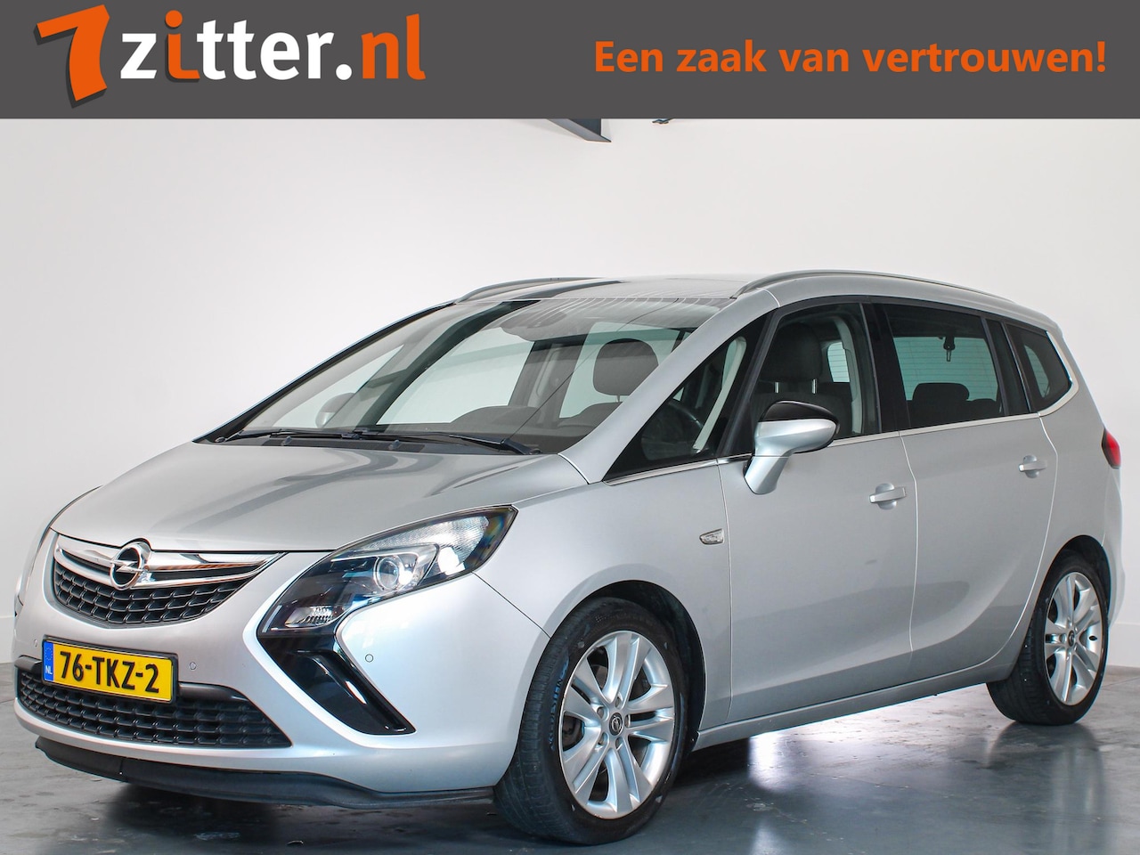 Opel Zafira Tourer - 1.4T Edition 7-Persoons, Trekhaak, Airco, Navigatie, Parkeersensoren - AutoWereld.nl