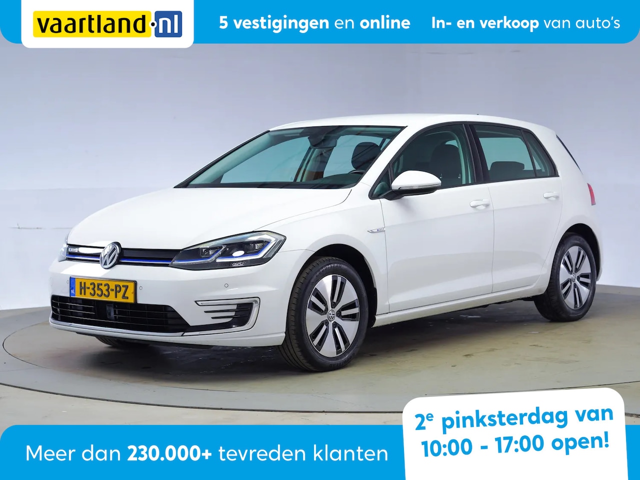 Volkswagen e-Golf - E-DITION [ LED Navi Adapt.cruise ] - AutoWereld.nl
