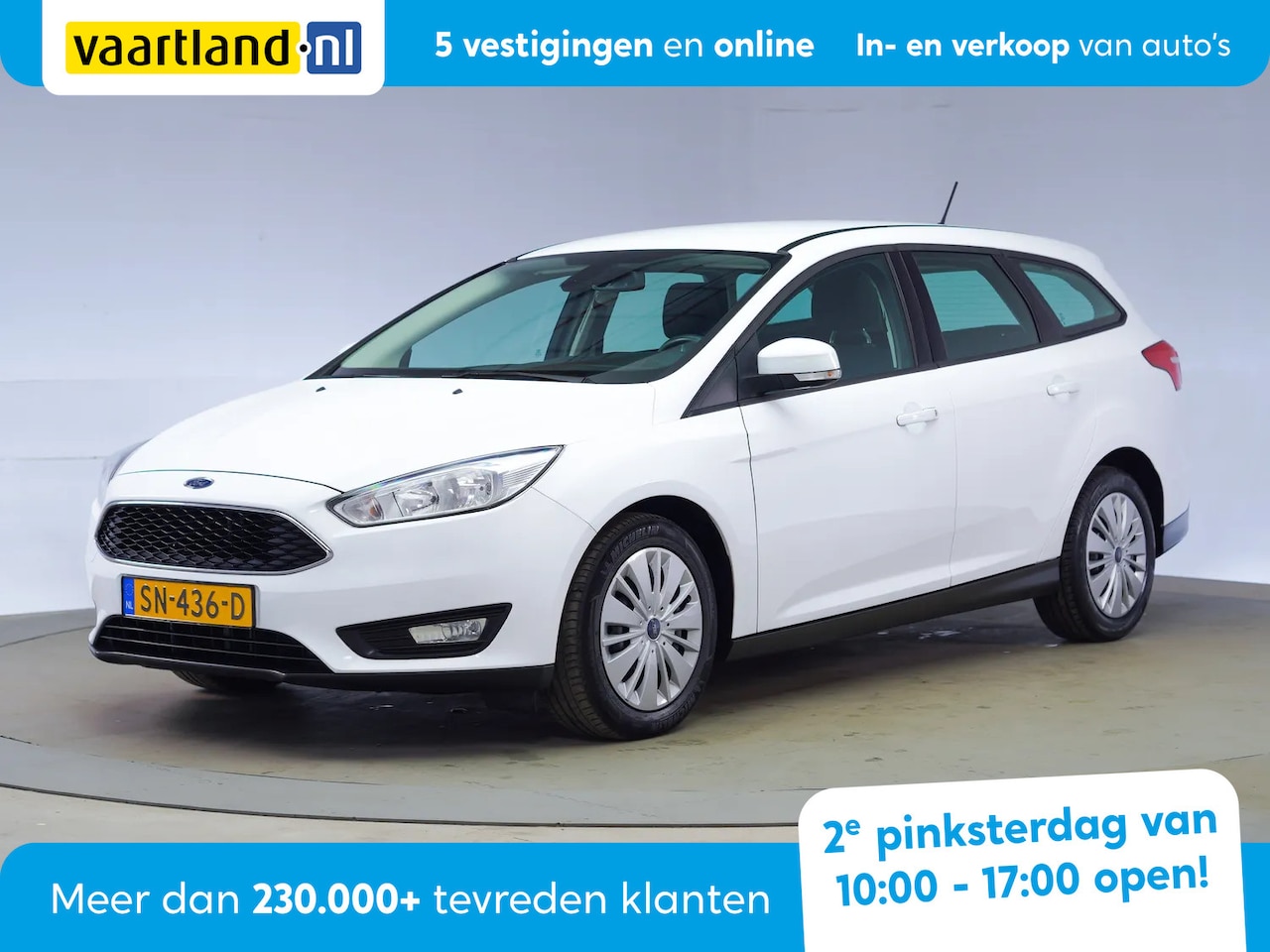 Ford Focus Wagon - 1.0 EcoBoost 125pk Edition Business [ Navi Climate Cruise ] - AutoWereld.nl