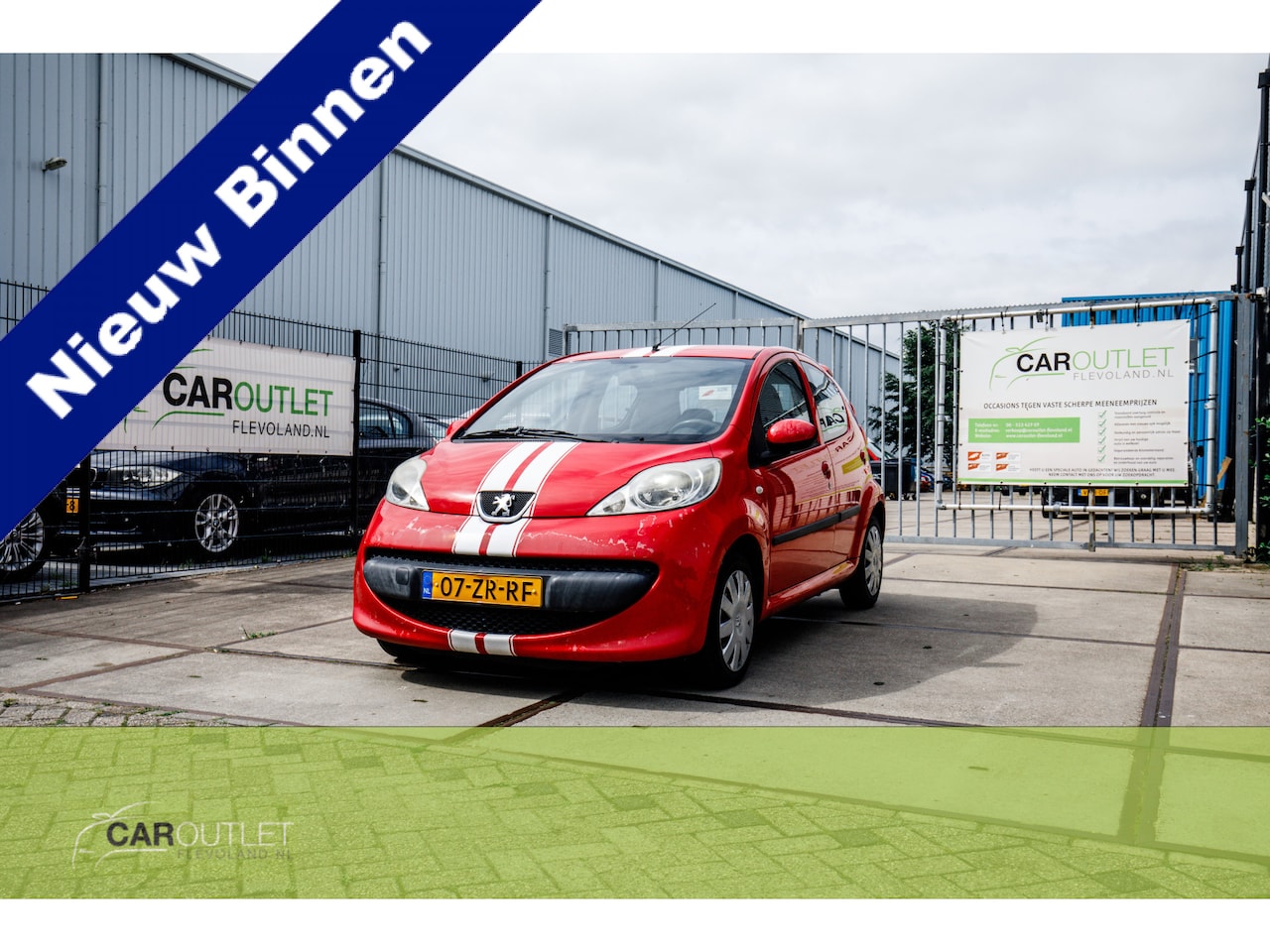 Peugeot 107 - 1.0-12V XS Sportieve 107 wordt afgeleverd met nieuwe APK Kilometerstand is laag maar niet - AutoWereld.nl